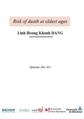 Risk of death at oldest ages