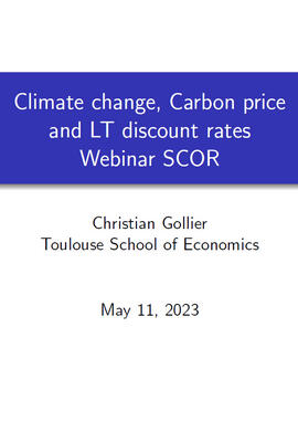 SCOR Foundation Webinar - Climate change cover