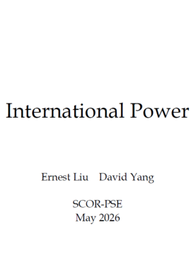 International Power - SCOR FOUNDATION - PSE 202605